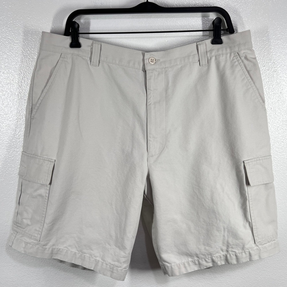 Vtg. Dockers Cargo Shorts Khaki Cotton Casual Outdoor Mens 38 Utility Outdoors‎